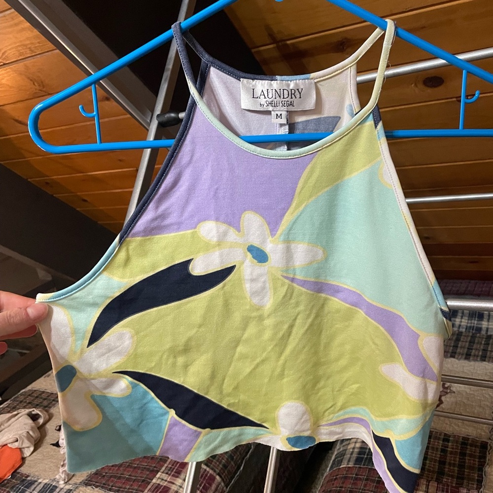 Laundry by Shelli Segal Women's Floral Halter Top - Multicolor